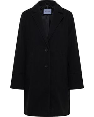 Cecil Übergangsmantel - Schwarz