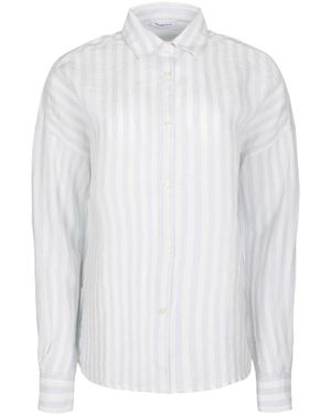 Knowledge Cotton Bluse - Weiß