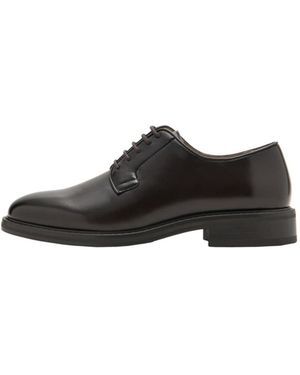 Mango Schnürschuh - Schwarz