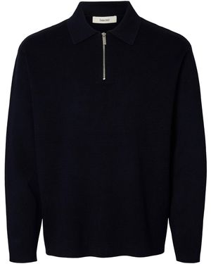SELECTED Pullover Slhteller - Blau