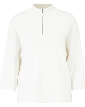 Comma, Pullover - Weiß