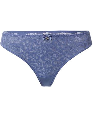 Hunkemöller String - Blau