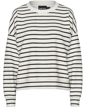 Pieces Sweatshirt 'Chilli' - Grau