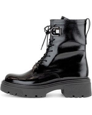 Gabor Boots Stiefelette Damen 51.761 97 Lackleder - Schwarz