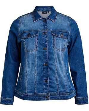 Zizzi Übergangsjacke Jalli - Blau