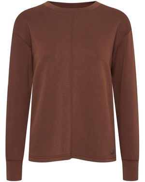 Oxmo Pullover Pea - Braun