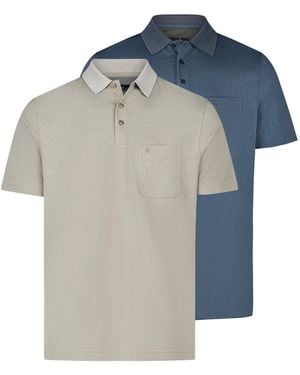RAGMAN Shirt Basic - Blau