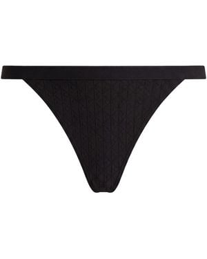 Calvin Klein String - Schwarz