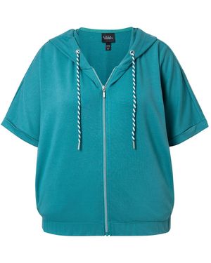 Ulla Popken Sweatjacke - Blau
