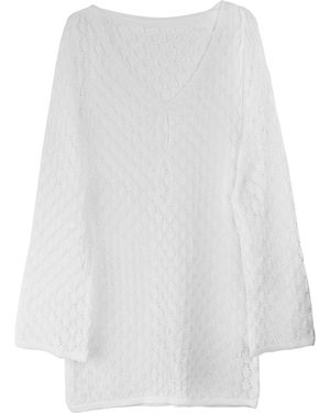 MEETWEE Strandkleid - Weiß