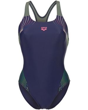 Arena Badeanzug Nuance Swim Pro Back - Blau