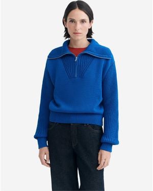Thinking Mu Pullover Tanit - Blau