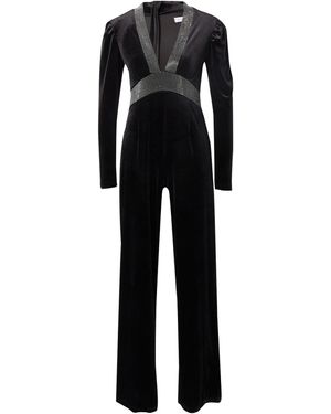 Warehouse Jumpsuit 'Hotfix' - Schwarz