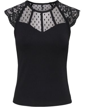 ONLY Top Onlemilie - Schwarz