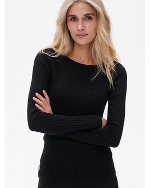 Blue Shadow Pullover - Schwarz