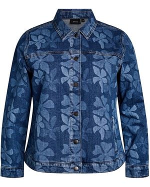 Zizzi Jacke Jsimone - Blau