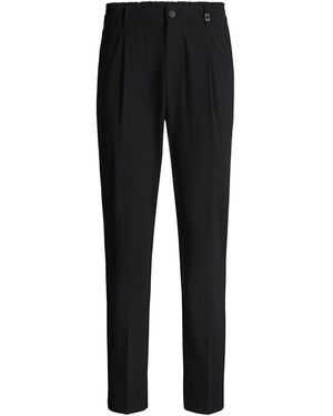 Strellson Bundfaltenhose Lui - Schwarz