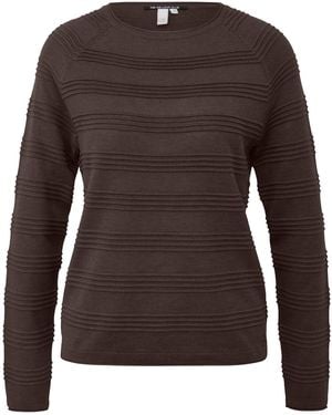 QS Pullover - Braun