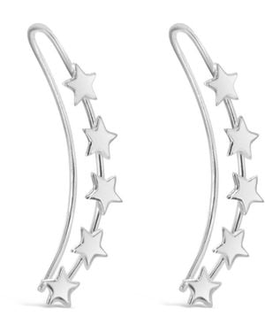 ARS-ARGENTI Ohrringe Star Climber - Weiß