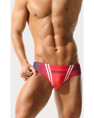 SEOBEAN Badehose - Rot