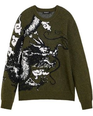 Desigual Pullover - Grün