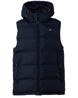GANT Weste Active - Blau