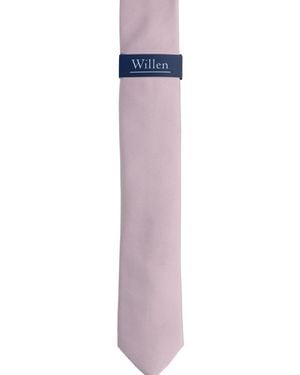 Willen Krawatte Uni De Luxe - Lila