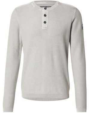 Camp David Pullover - Grau
