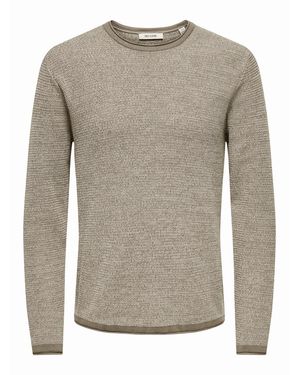 Only & Sons Pullover Onseric - Grau