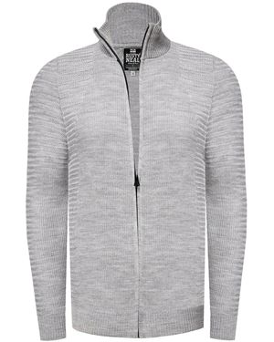 Rusty Neal Strickjacke - Grau