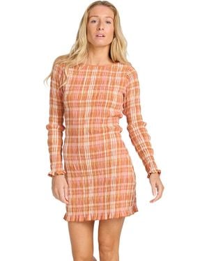 Billabong Kleid Check Me Out - Pink