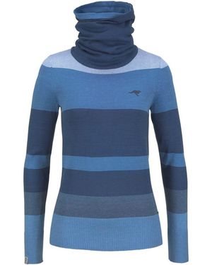 Kangaroos Rollkragenpullover - Blau