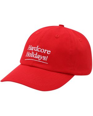 On Vacation Cap Hardcore Holidays - Rot
