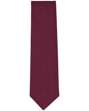 REAL GUYS Krawatte, Elegantes, Zeitloses Design - Lila