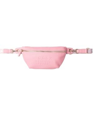 SOCCX Umhängetasche Mit Intarsia-Webriemen - Pink