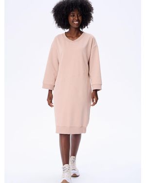 Blue Shadow Kleid - Pink
