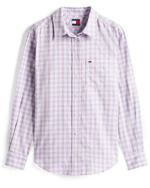 Tommy Hilfiger Bluse Essential - Lila