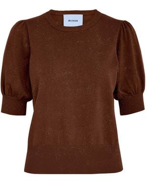 Minus Pullover Liv - Braun