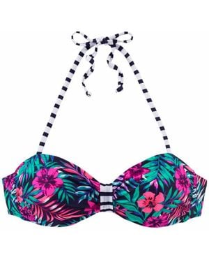 Venice Beach Bandeau-Top »Summer« - Blau