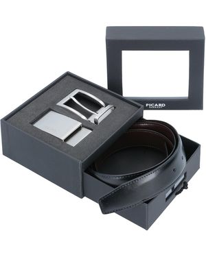 Picard Gürtel Geschenkbox Leder 3tlg. - Mehrfarbig