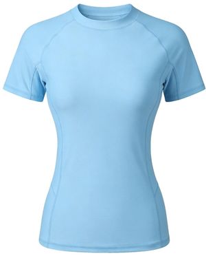 MEETWEE Funktionsshirt Uv Shirt Slim Fit & Quick-Drying Upf50 - Blau