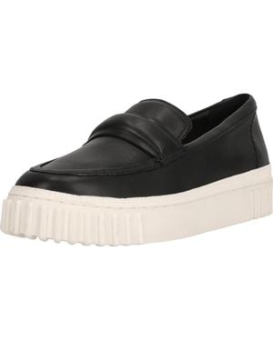 Clarks Mayhill Cove Slipper mit breiter Außen-Sohle - Schwarz