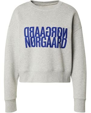 Mads Nørgaard Sweatshirt Tilvina - Grau