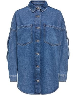 ONLY Bluse Onlmaureen - Blau