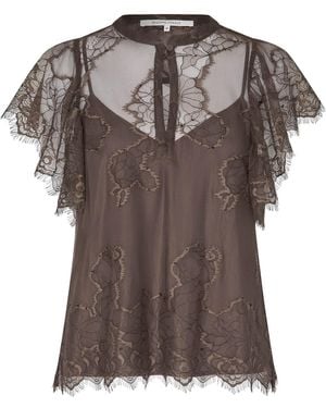 Second Female Bluse Wila - Braun