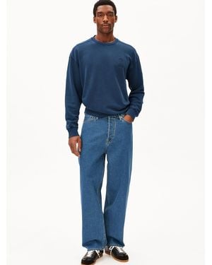 ARMEDANGELS Pullover Iconic Gmt Dye - Blau