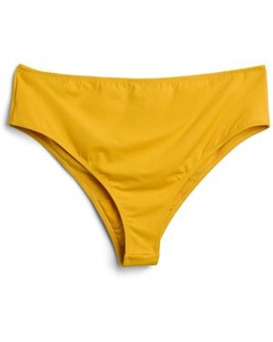 Swim By Zizzi Bikinihose 'Serina' - Gelb