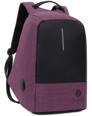 bupell Rucksack Laptop & Anti-Diebstahl - Lila
