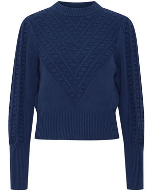 Pulz Pullover - Blau