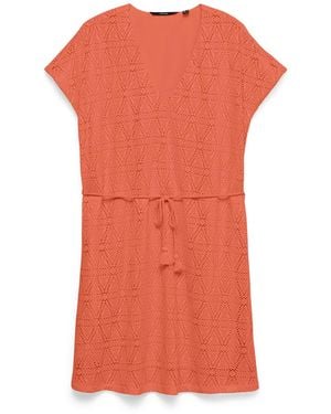 Vero Moda Kleid Vmmaya - Orange
